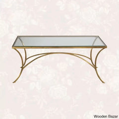 Anyas Glass Top Coffee And Center Table