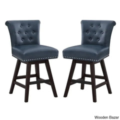 Aralisz Swivel 26’’ Counter And Bar Stool (Set Of 2)