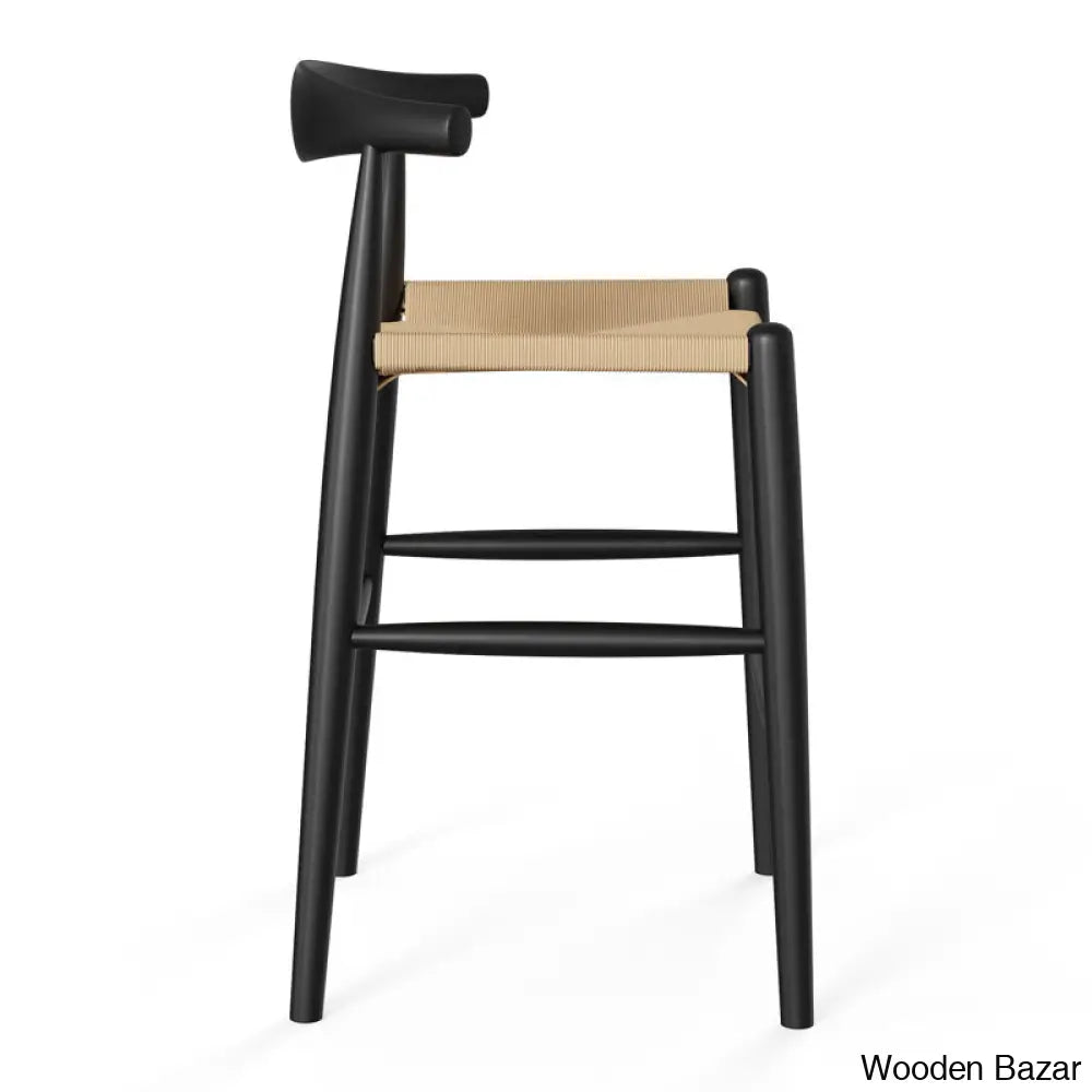 Ardeo Solid Wood Bar & Counter Stool And Bar Stool