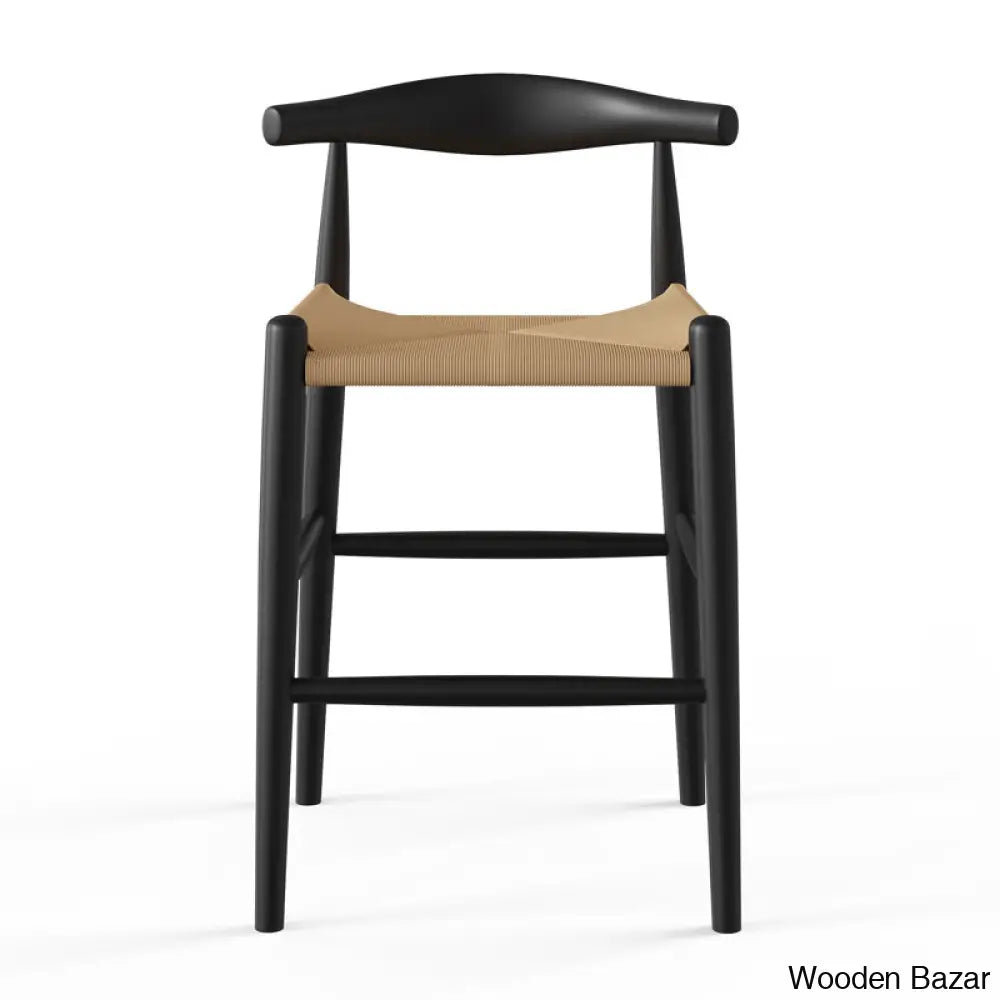 Ardeo Solid Wood Bar & Counter Stool And Bar Stool