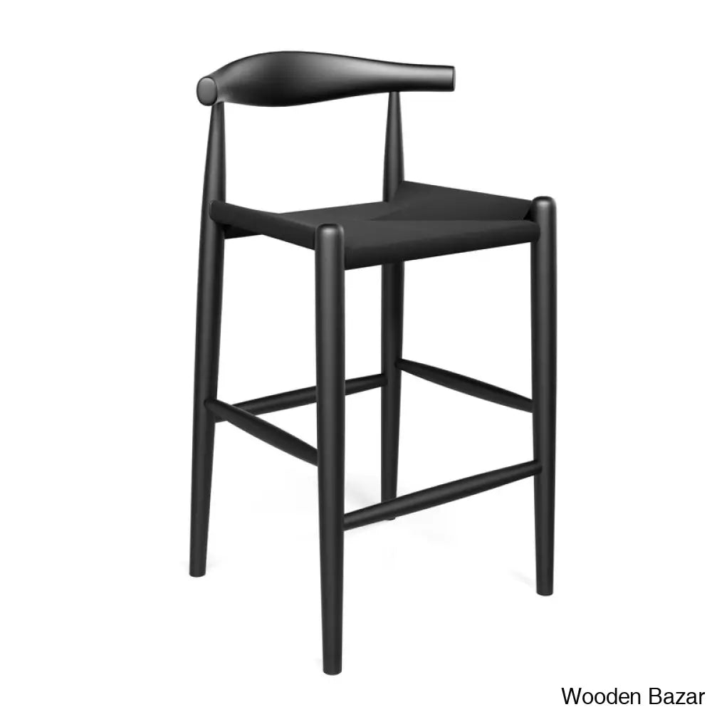 Ardeo Solid Wood Bar & Counter Stool And Bar Stool