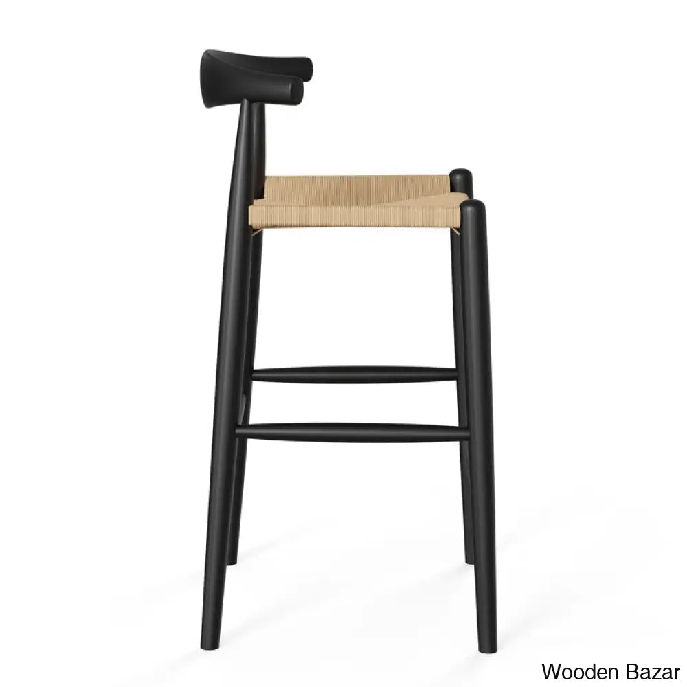 Ardeo Solid Wood Bar & Counter Stool And Bar Stool