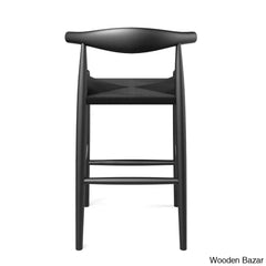 Ardeo Solid Wood Bar & Counter Stool And Bar Stool