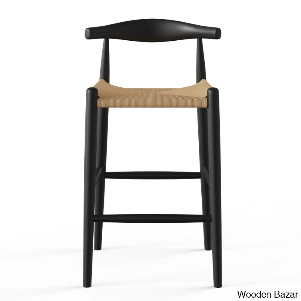 Ardeo Solid Wood Bar & Counter Stool And Bar Stool