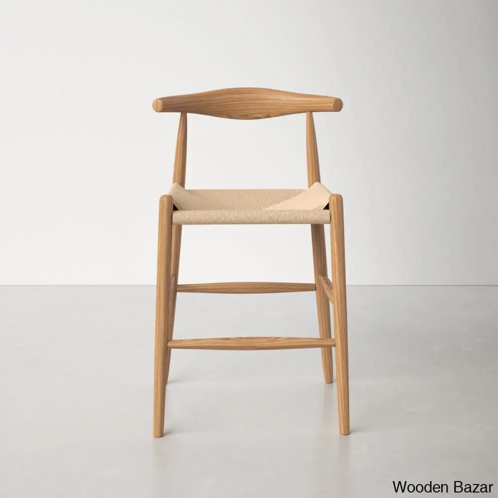 Ardeo Solid Wood Bar & Counter Stool And Bar Stool