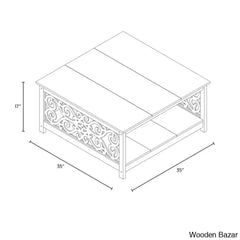 Ariba Coffee And Center Table With Open Storage