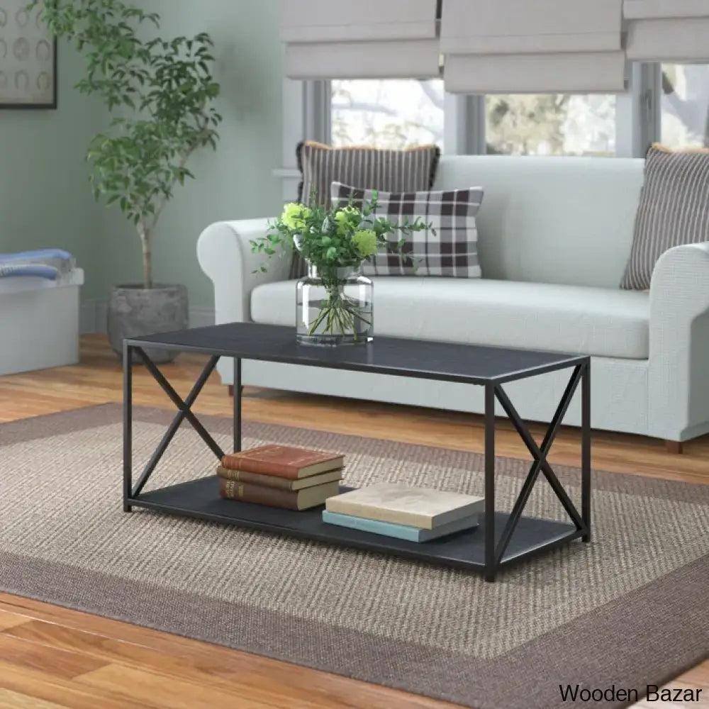 Ariyanab Coffee And Center Table Black