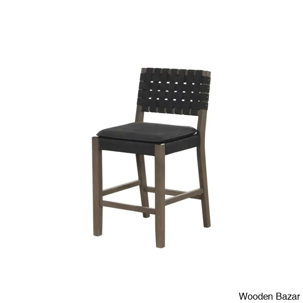 Arleathaz Swivel Upholstered Counter And Bar Stool