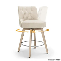 Arleinez Swivel 26.7’’ Upholstered Counter Chairs (Set Of 2)