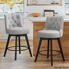 Arleinez Swivel 26.7’’ Upholstered Counter Chairs (Set Of 2)