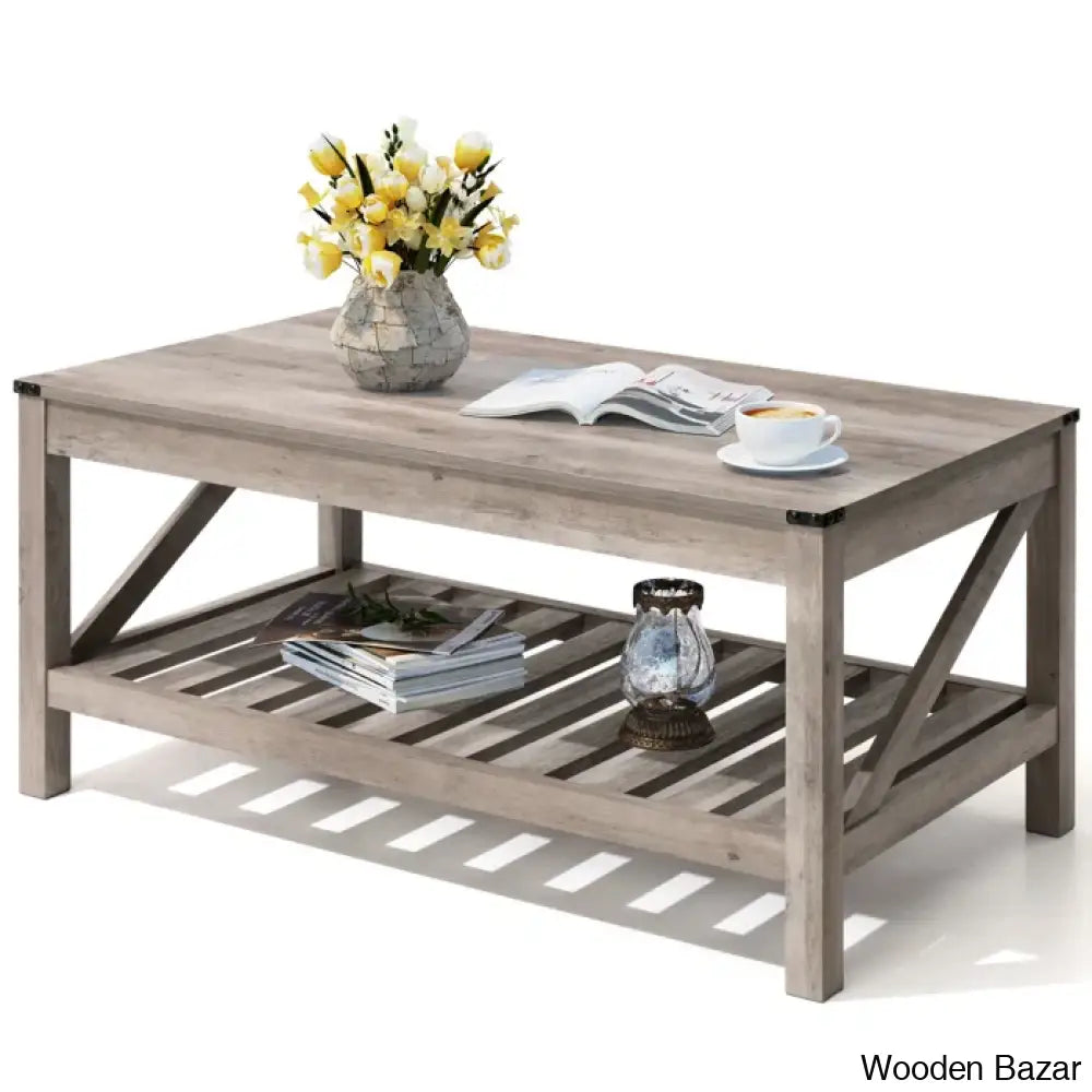 Arlenen Coffee And Center Table Gray