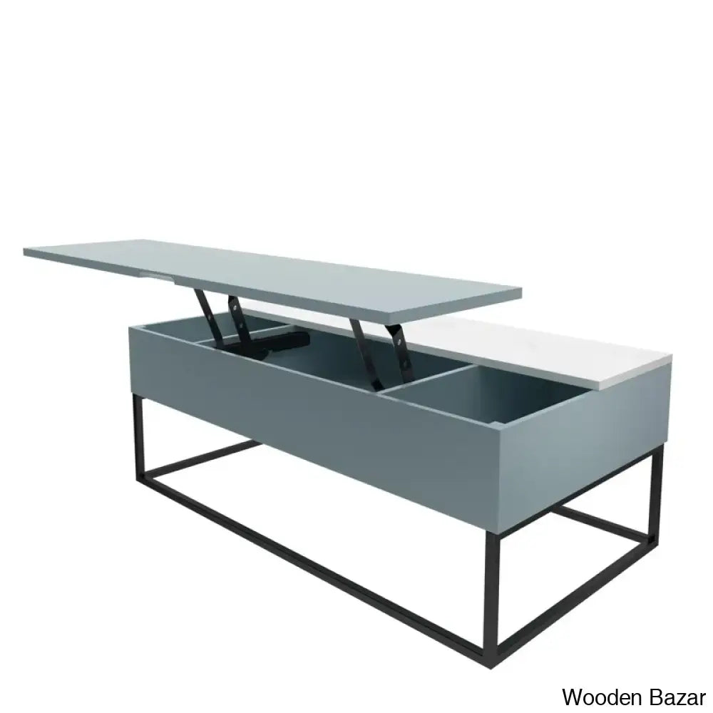 Arnayl Lift-Top Frame Coffee And Center Table