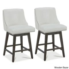 Arvelle Swivel Counter & Bar Stool (Set Of 2)