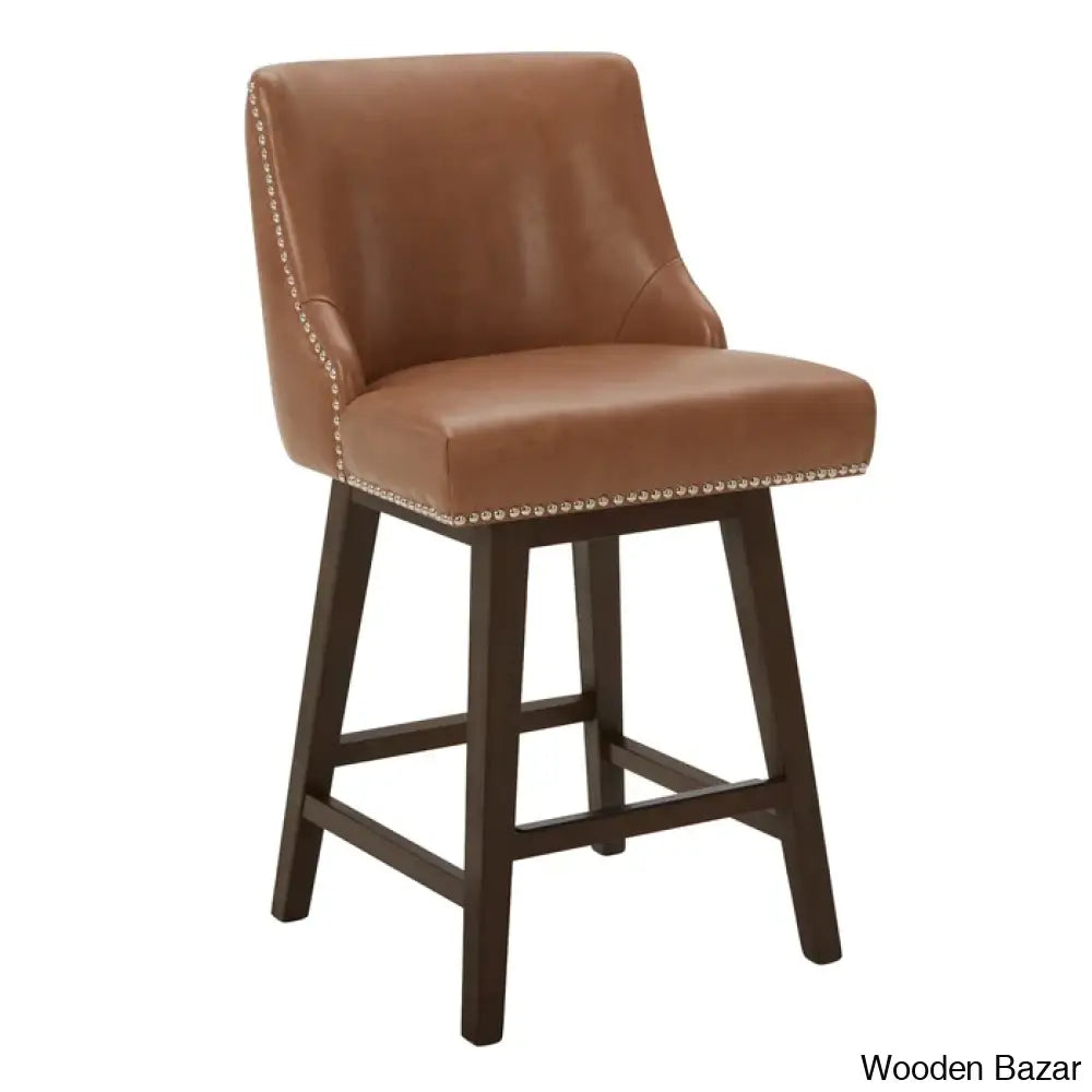 Arvelle Swivel Counter & Bar Stool (Set Of 2)