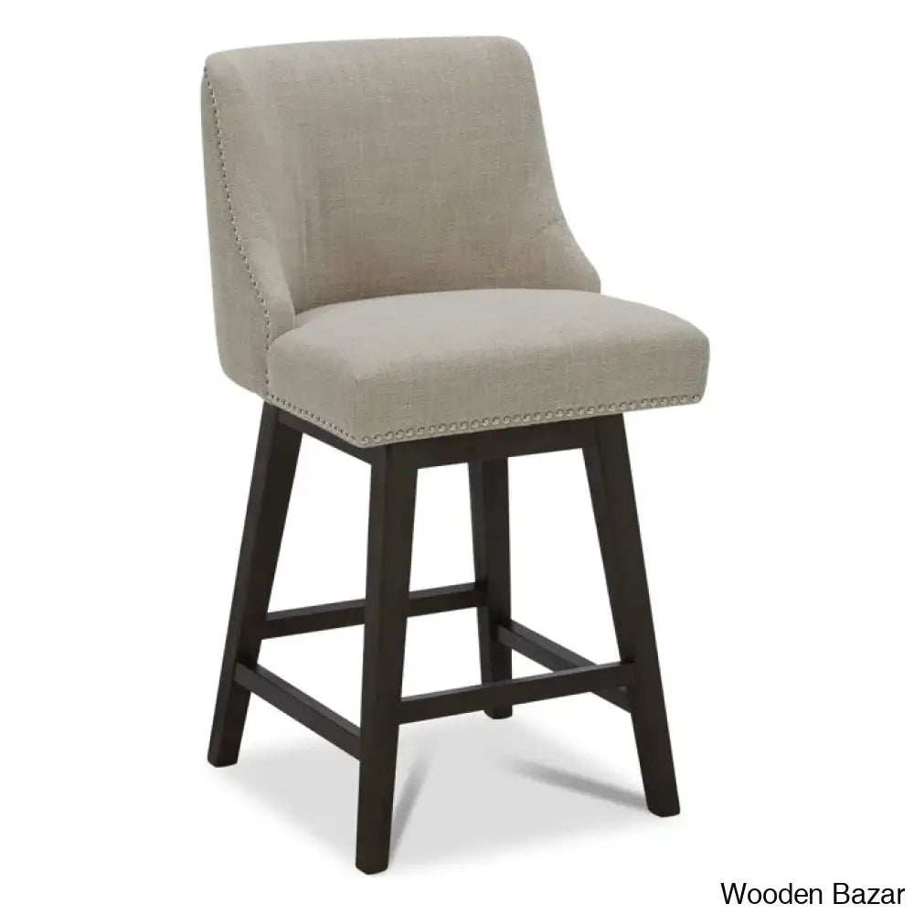 Arvelle Swivel Counter & Bar Stool (Set Of 2)