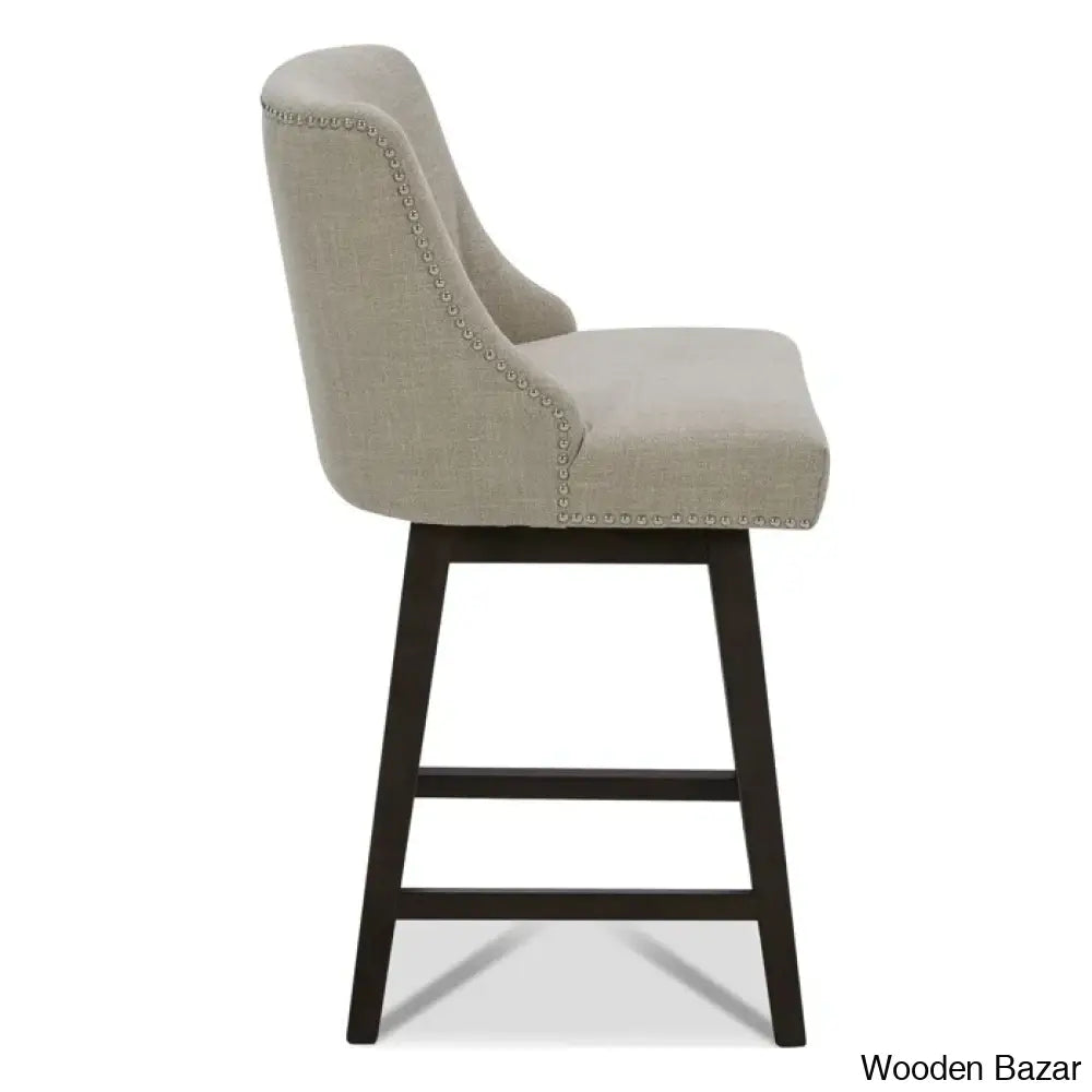 Arvelle Swivel Counter & Bar Stool (Set Of 2)