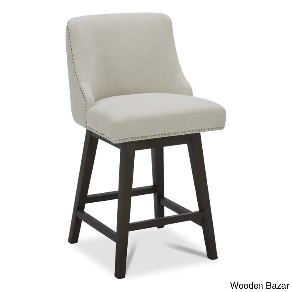 Arvelle Swivel Counter & Bar Stool (Set Of 2)