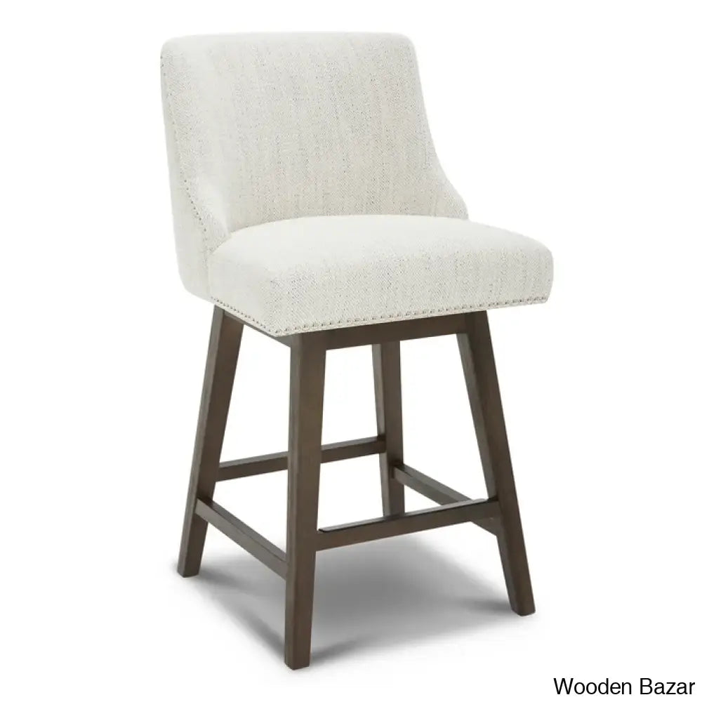 Arvelle Swivel Counter & Bar Stool (Set Of 2)