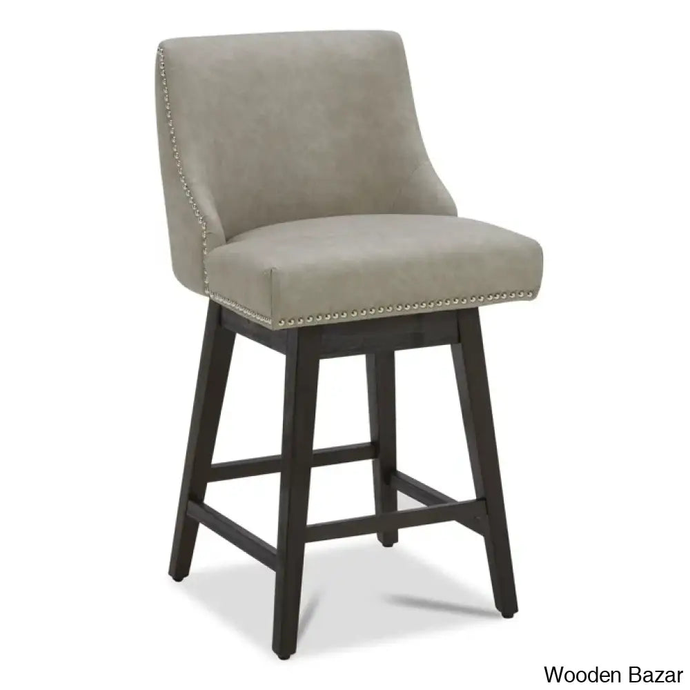 Arvelle Swivel Counter & Bar Stool (Set Of 2)