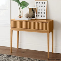 Wood End Table - Console Table