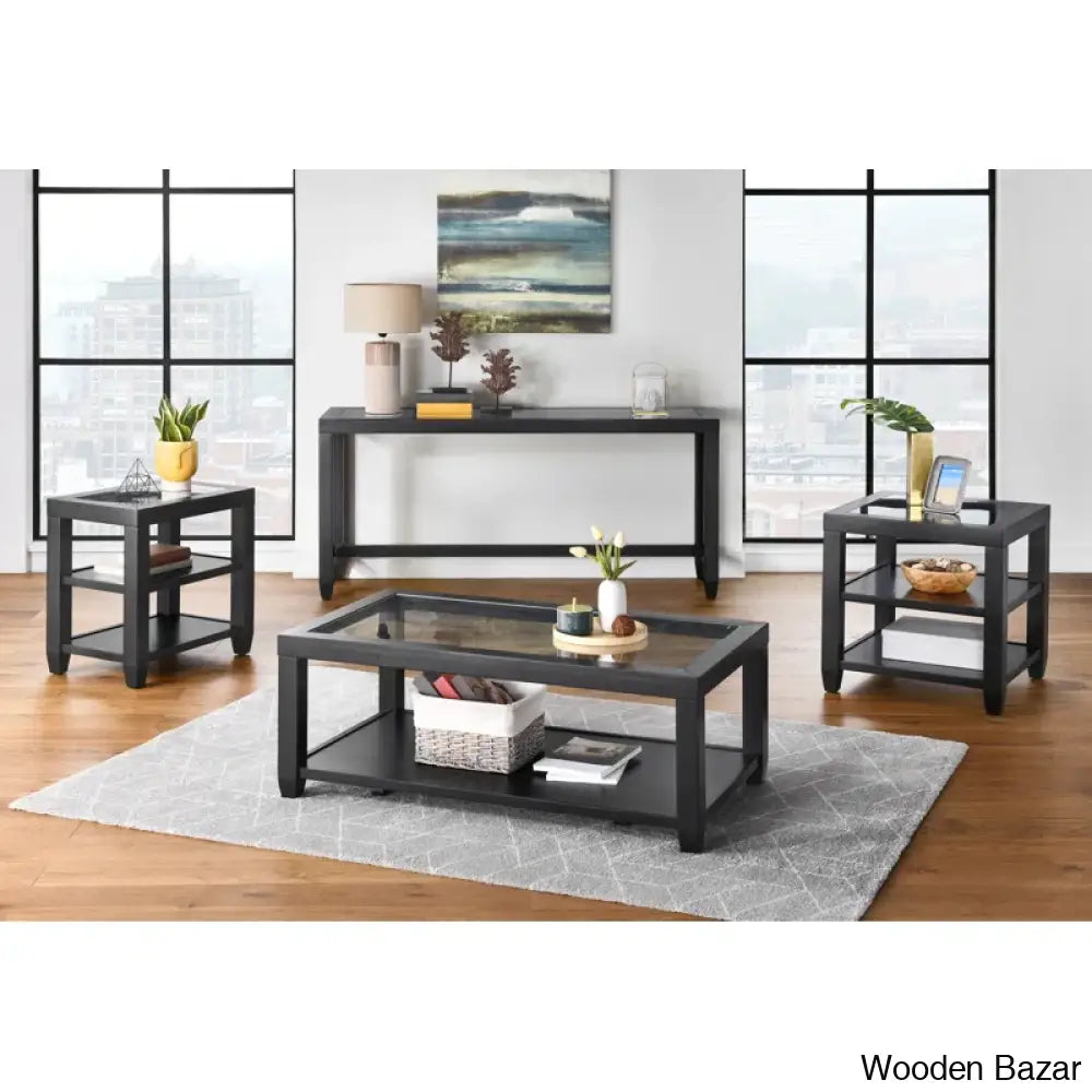 Arystani 4 Legs Coffee And Center Table With Storage