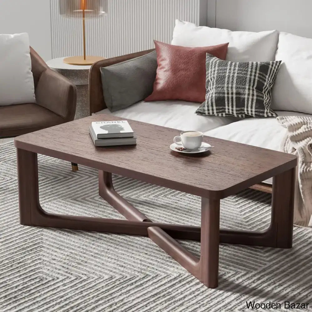 Ashaia Wood Coffee And Center Table