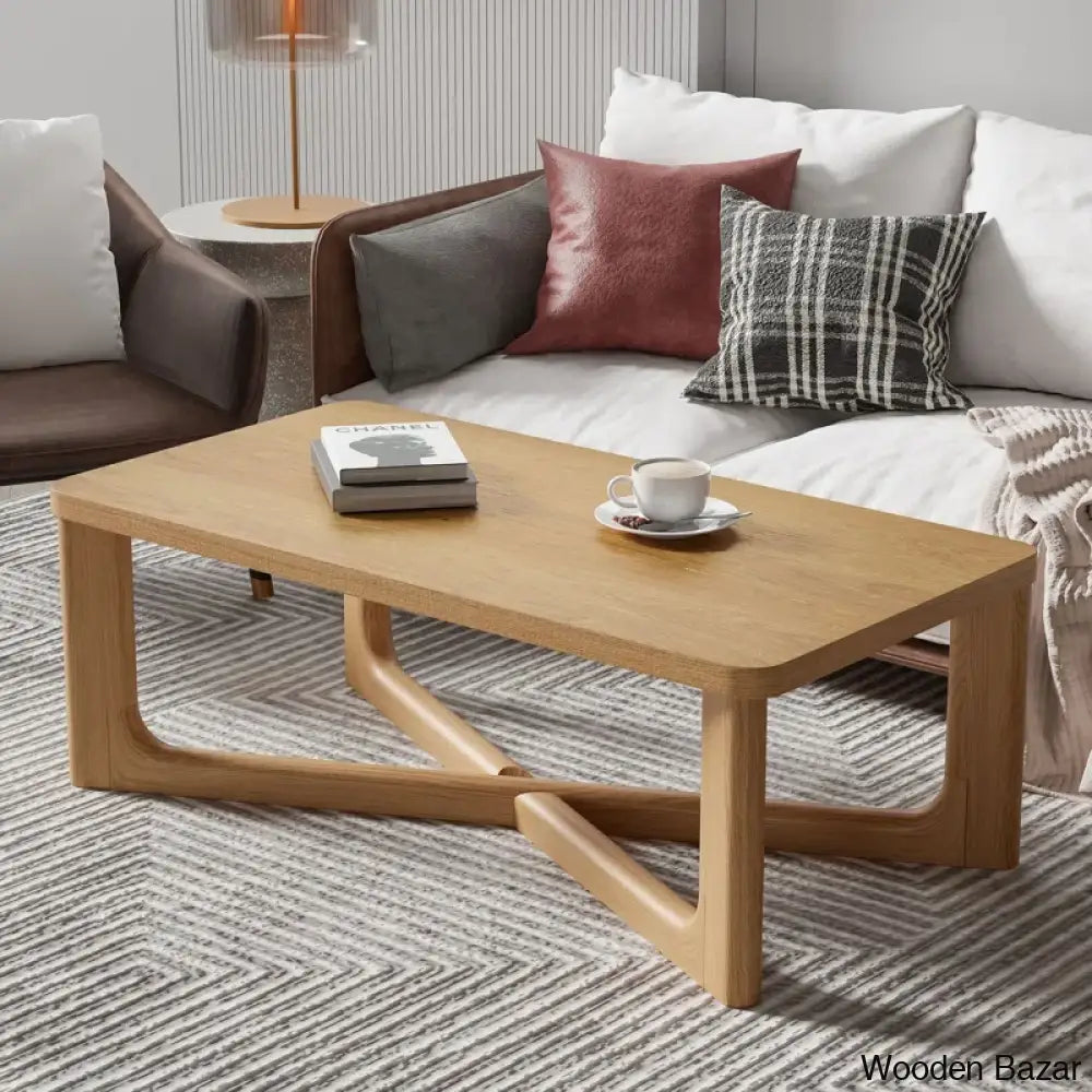 Ashaia Wood Coffee And Center Table