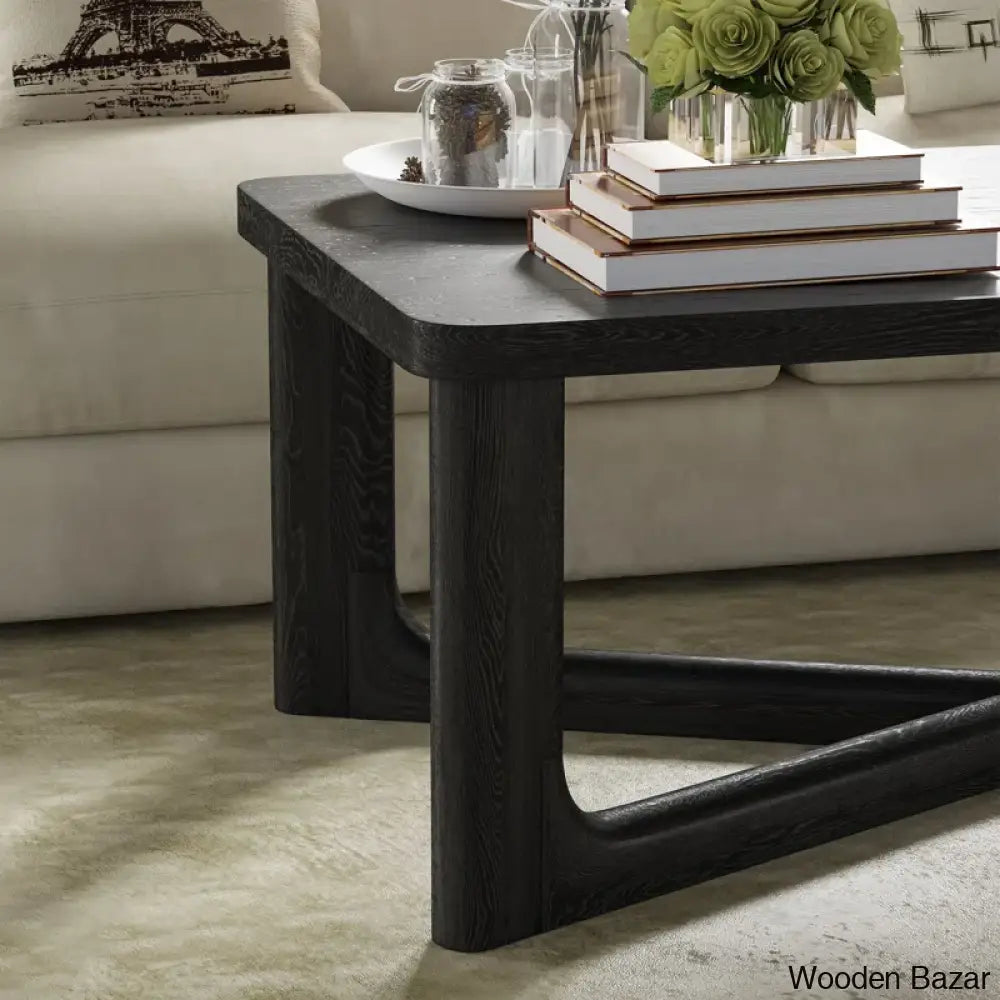 Ashaia Wood Coffee And Center Table