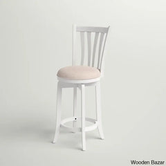 Asharnc Swivel Upholstered Counter And Bar Stool
