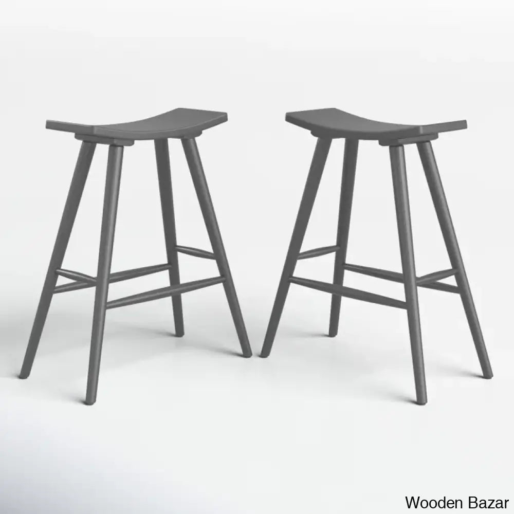 Ashrays Swivel 24.25’’ Counter And Bar Stool (Set Of 2)