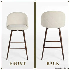 Asotino 360° Swivel Upholstered Counter And Bar Stools With Backrest