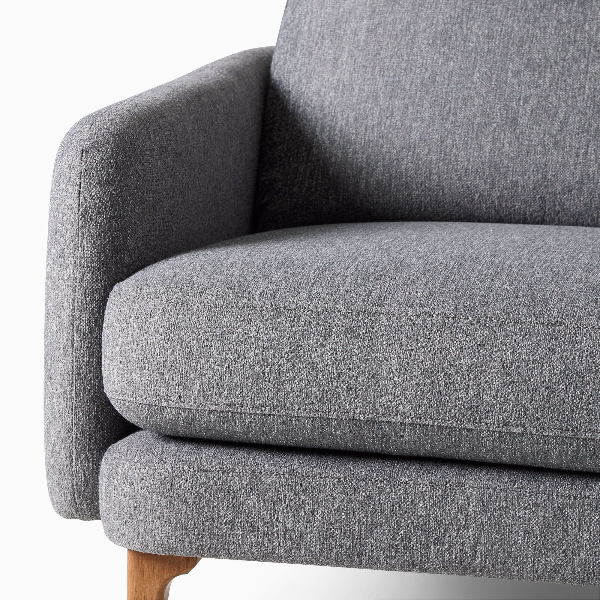 Ashwick Modern High Back Chair - Wooden Bazar