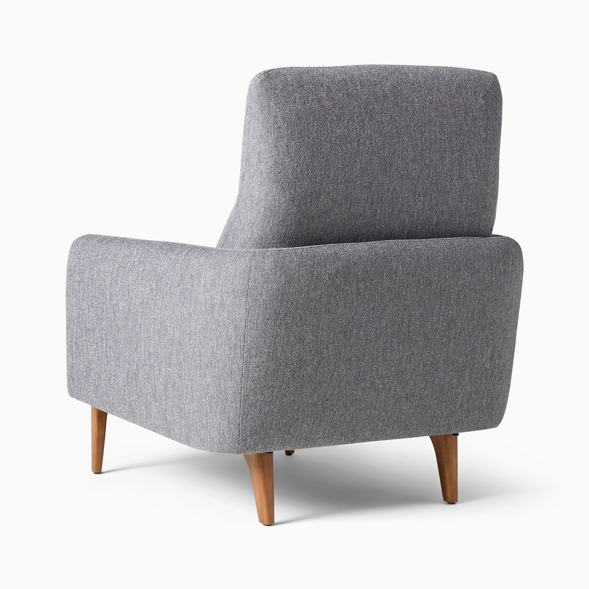 Ashwick Modern High Back Chair - Wooden Bazar