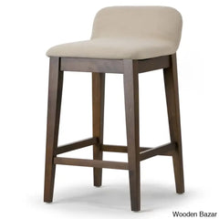 Auliffen Swivel Upholstered Counter And Bar Stool With Solid Wood Frame (Set Of 2)