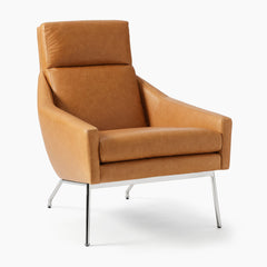 Wulex Leather Chair Only - Wooden Bazar