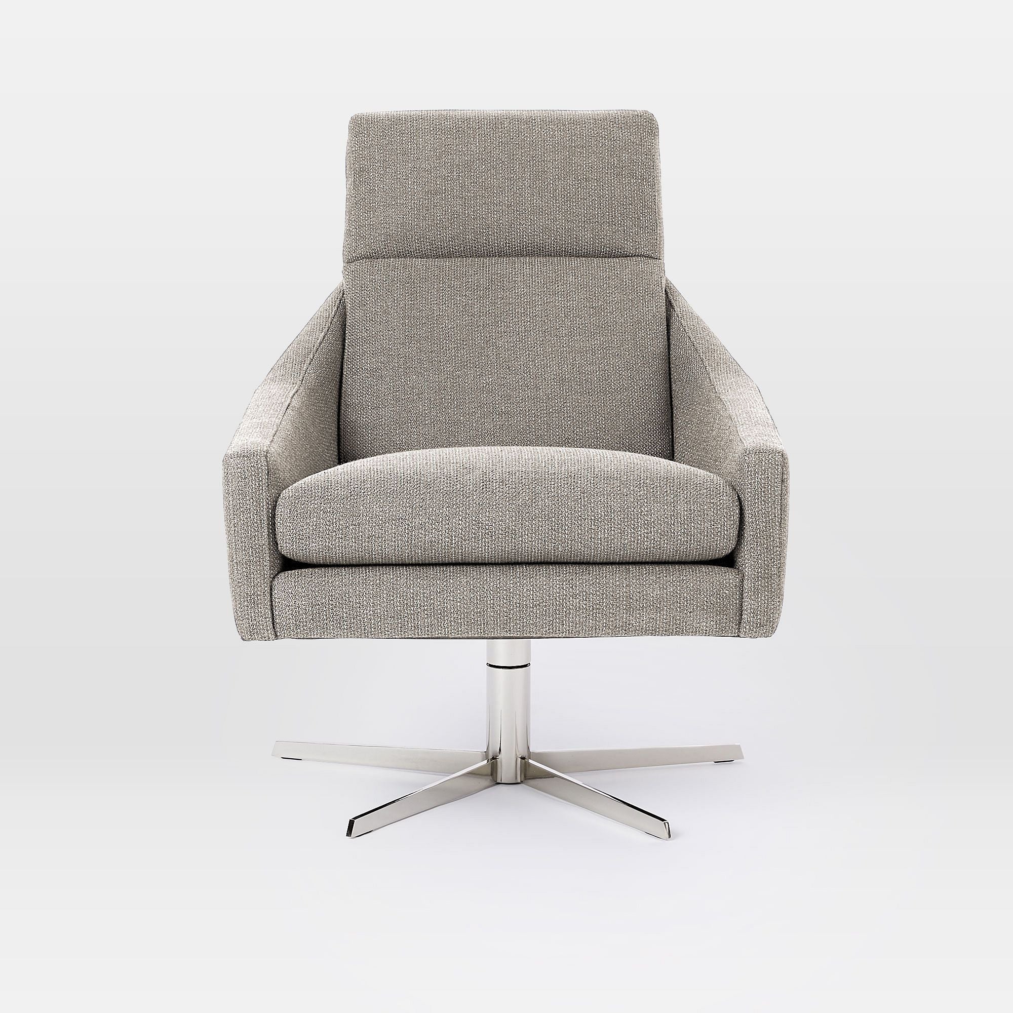Liagsonn Swivel Armchair - Wooden Bazar