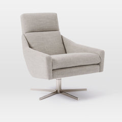 Liagsonn Swivel Armchair - Wooden Bazar