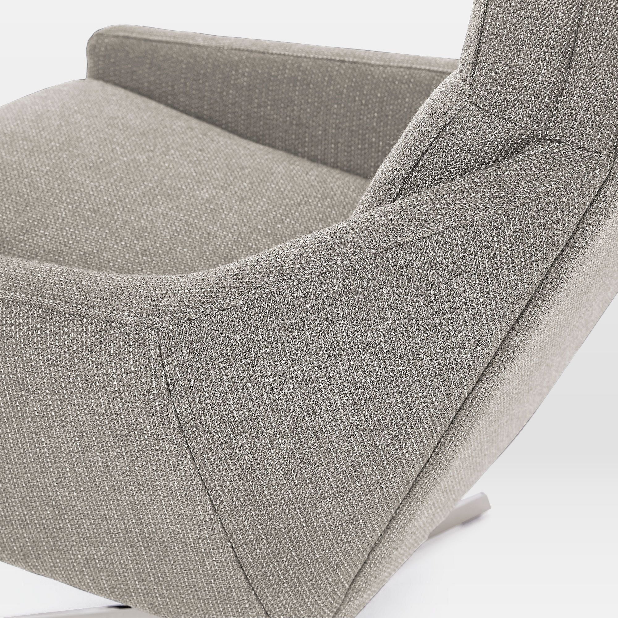 Liagsonn Swivel Armchair - Wooden Bazar