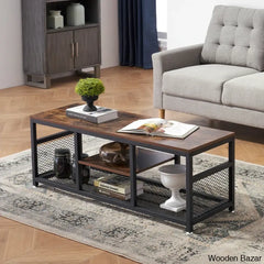 Auxtern Coffee And Center Table With Storage