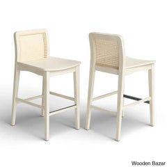 Avaria Swivel Counter And Bar Stool (Set Of 2)