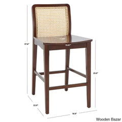 Avaria Swivel Counter And Bar Stool (Set Of 2)