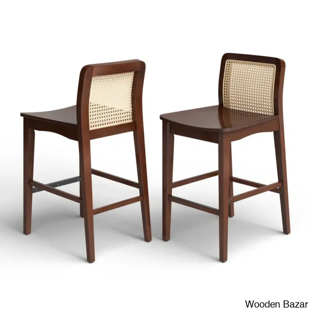 Avaria Swivel Counter And Bar Stool (Set Of 2)