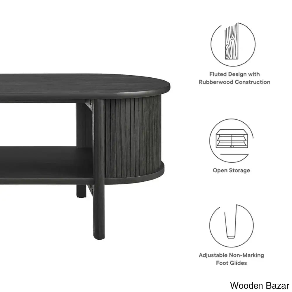 Averil Cadence Coffee Table And Center Table