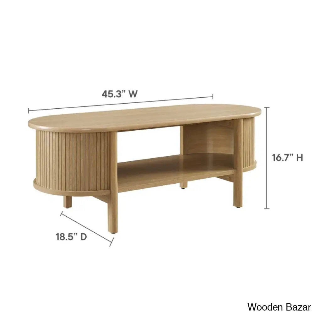 Averil Cadence Coffee Table And Center Table