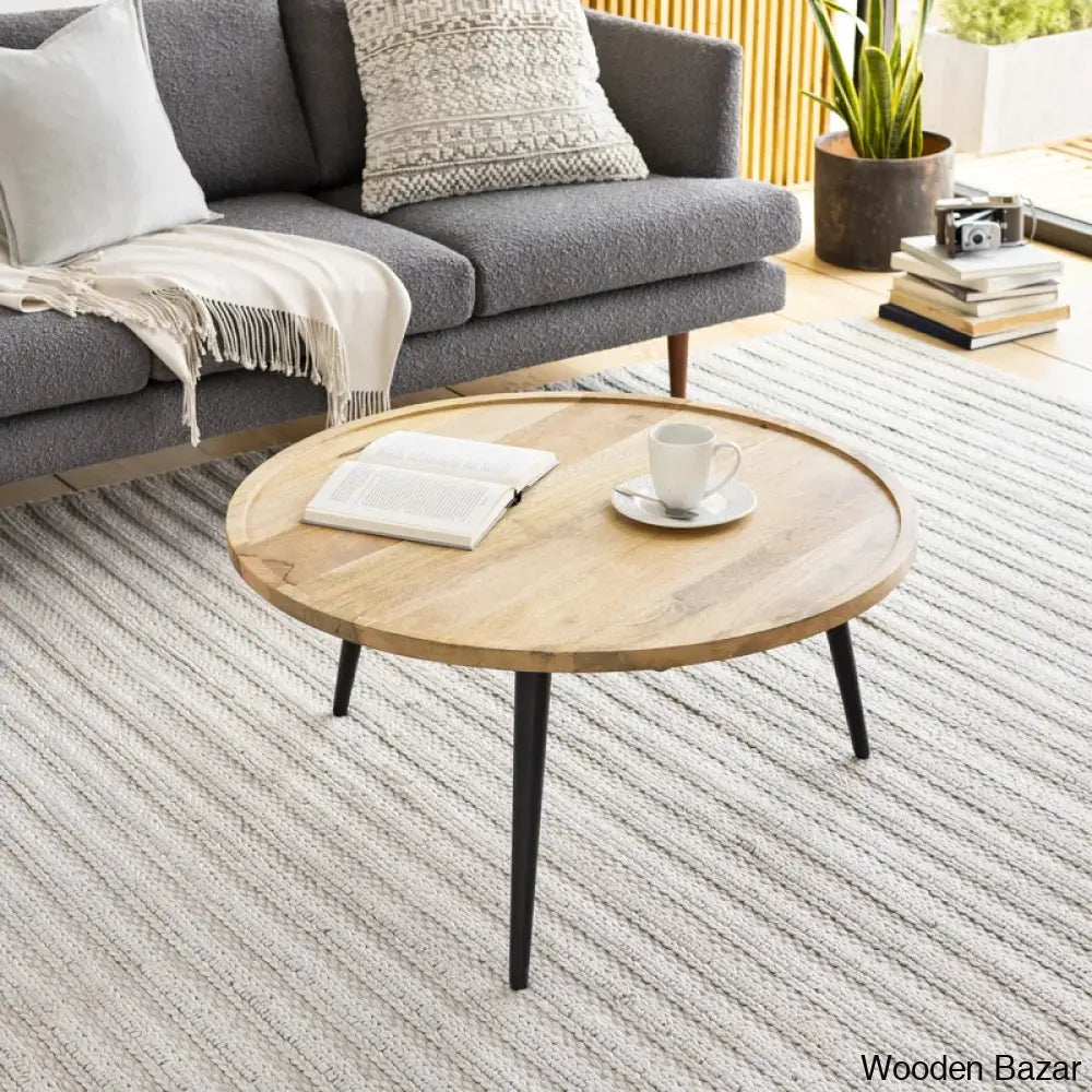 Avianahv Modern Coffee Table And Center Table Natural