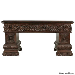 Avignonn Solid Wood Coffee And Center Table