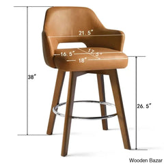 Aylsworthc Swivel 26.5’’ Counter Stool Set Of 2
