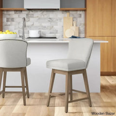 Azenaz Swivel 26’’ Counter And Bar Stool (Set Of 2)