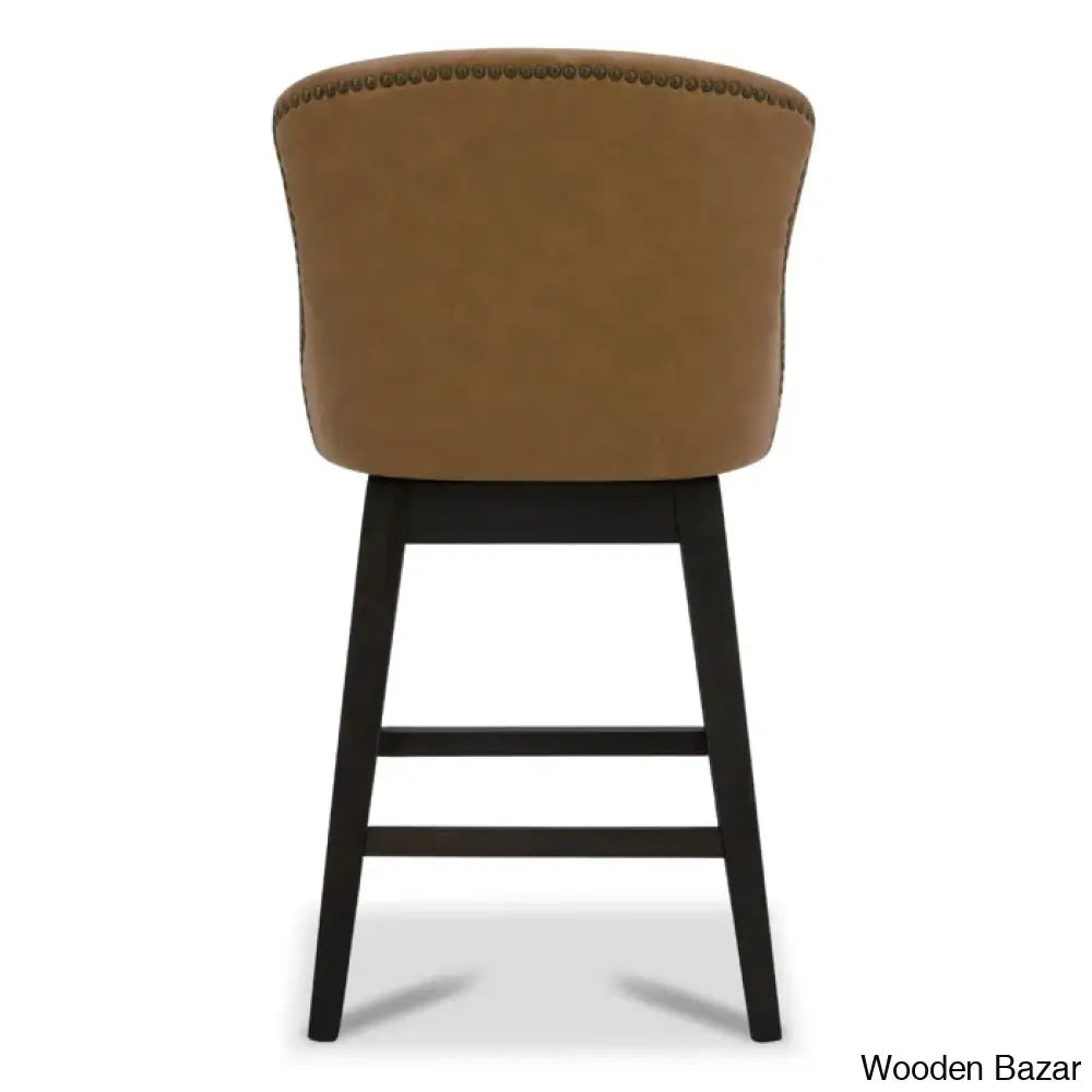 Azenaz Swivel 26’’ Counter And Bar Stool (Set Of 2)