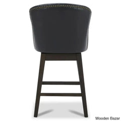 Azenaz Swivel 26’’ Counter And Bar Stool (Set Of 2)